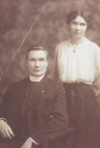 Fr James Coyle with his sister Marcella